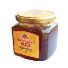 Алтайский мёд натуральный Цветочный (500 г), Медовик Алтая