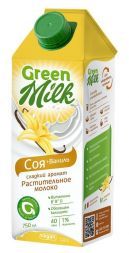Напиток Соя+Ваниль Green Milk (750 мл)